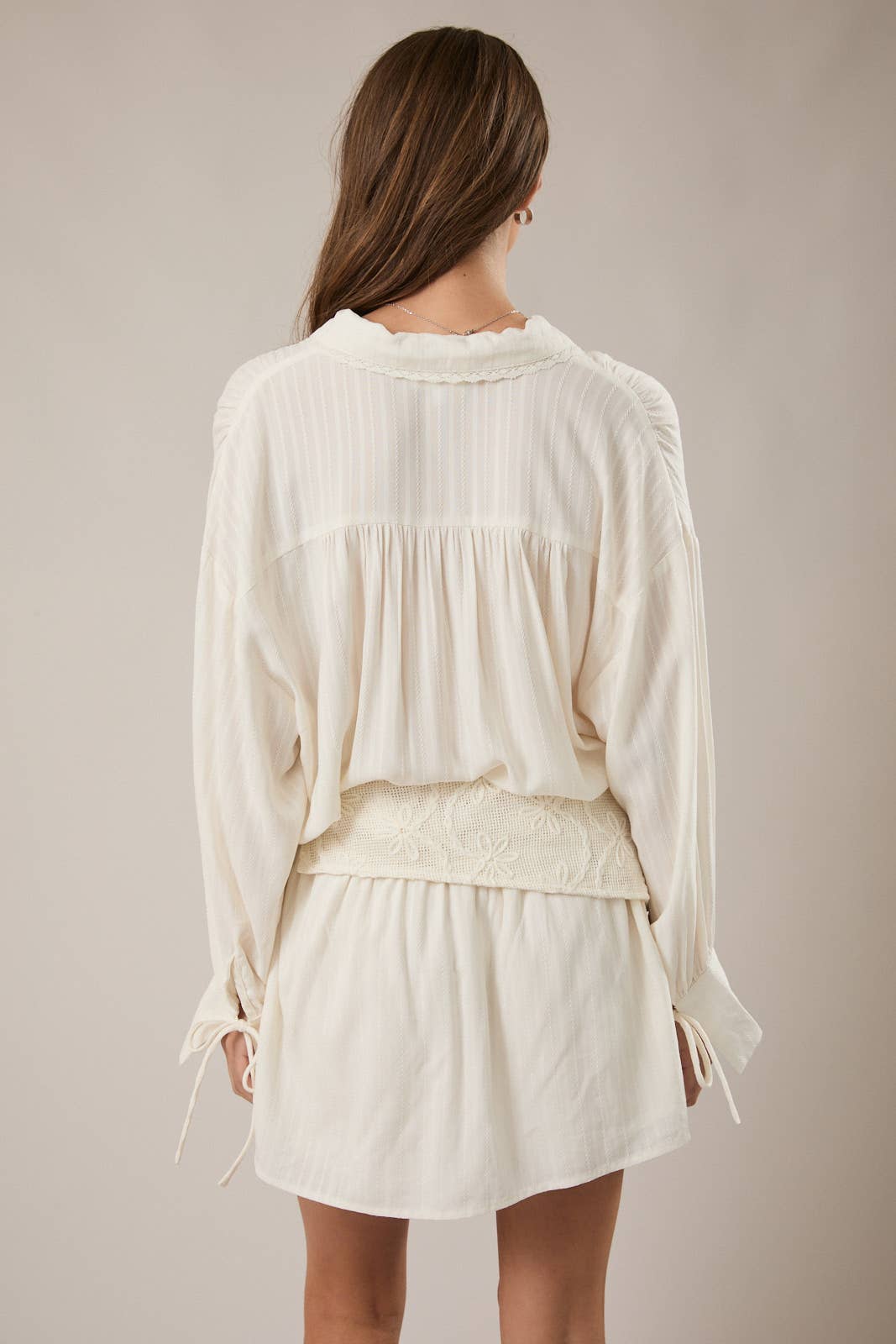 Low Waist Shirt Dress