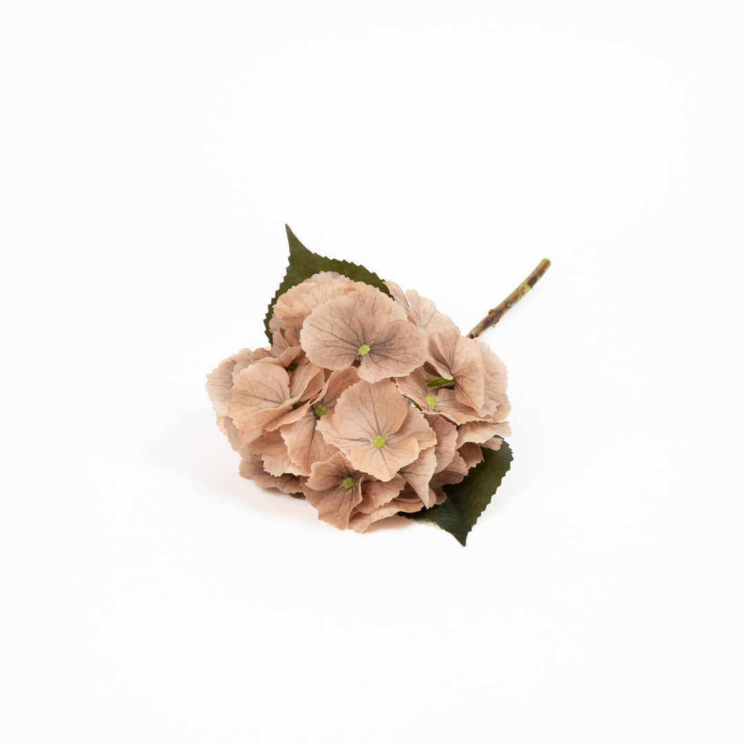 Real Touch Hydrangea - 14 Inch - Dune