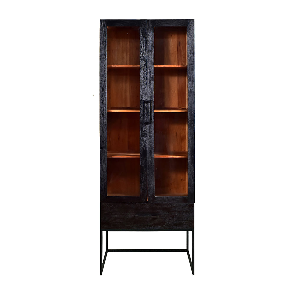 31.5x18x86.5" Cabinet, Black
