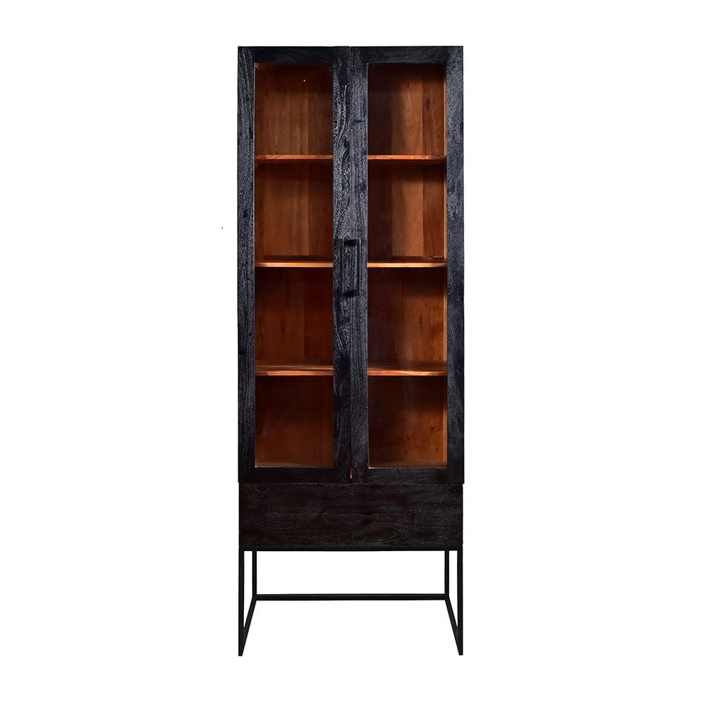 Black Accent Cabinet