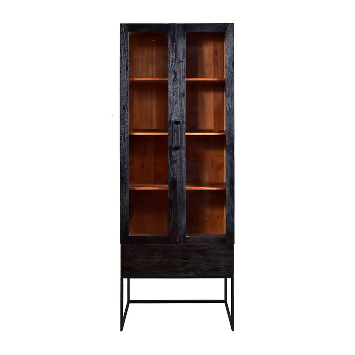 31.5x18x86.5" Cabinet, Black