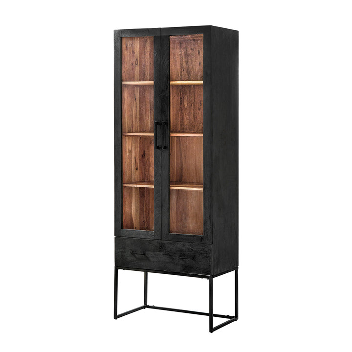 31.5x18x86.5" Cabinet, Black