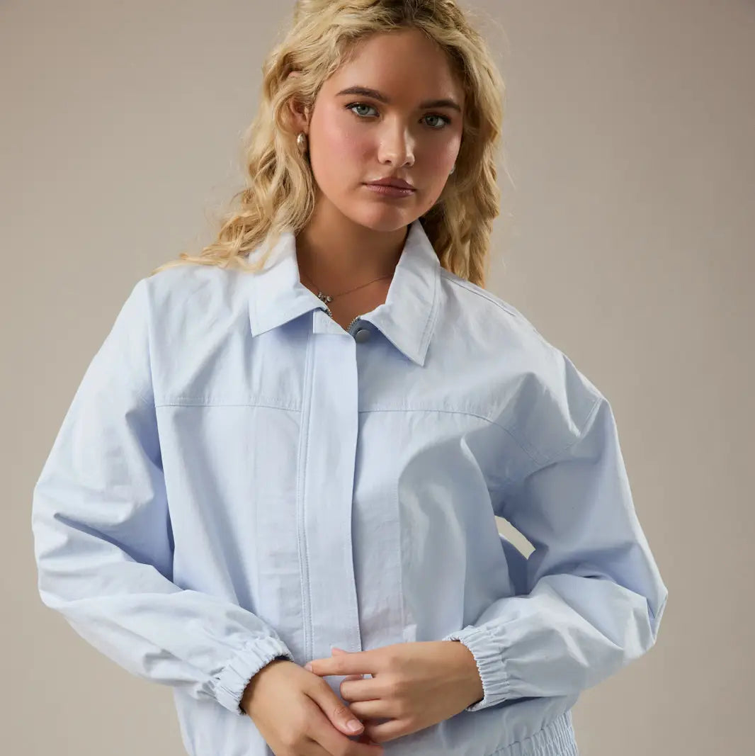 Collared Bomber Jacket