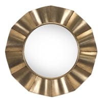 Wall Mirror 31.5”D Iron/Glass