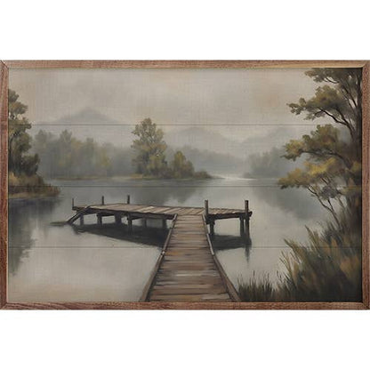 Dock By The Lake