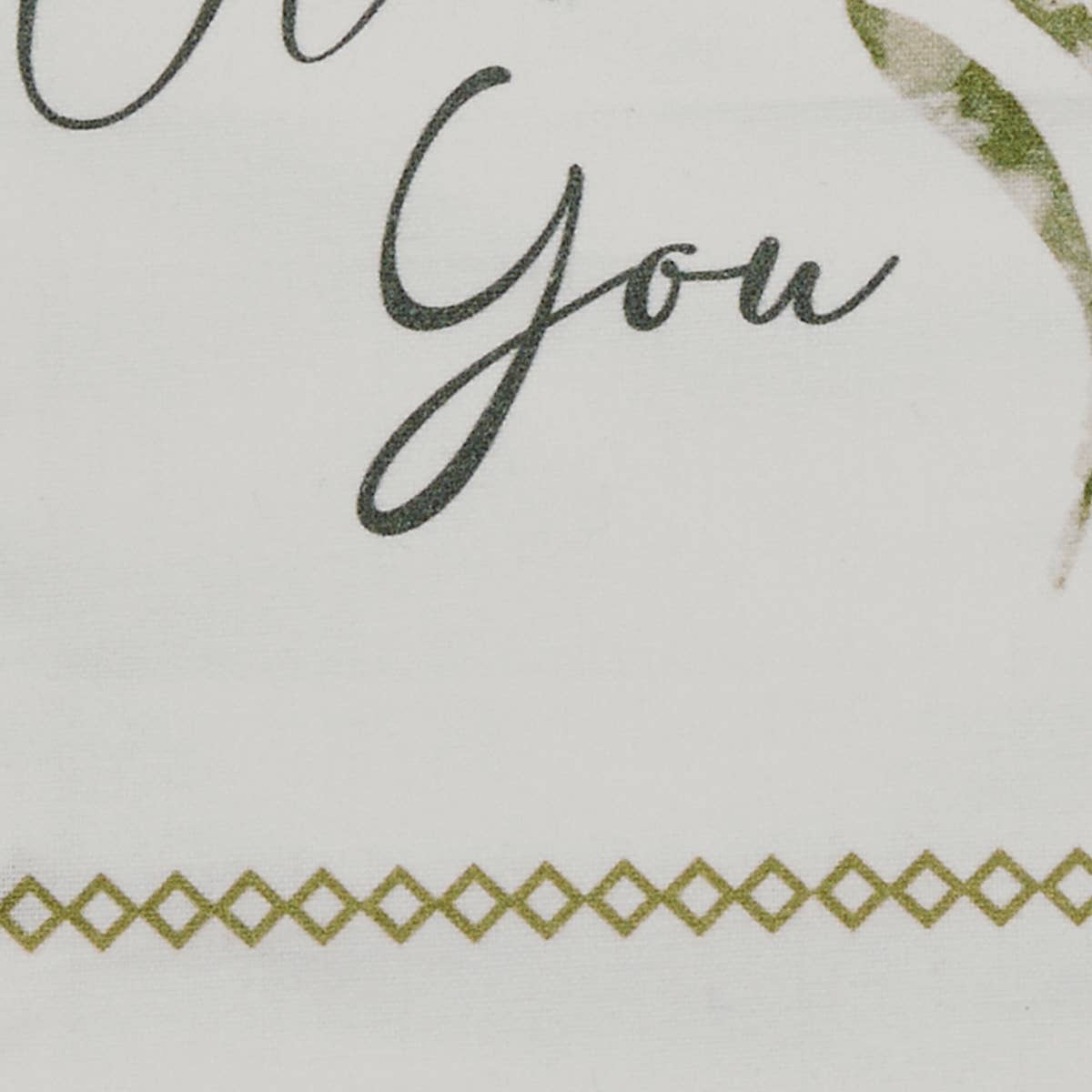 Olive You Decorative Dishtowel