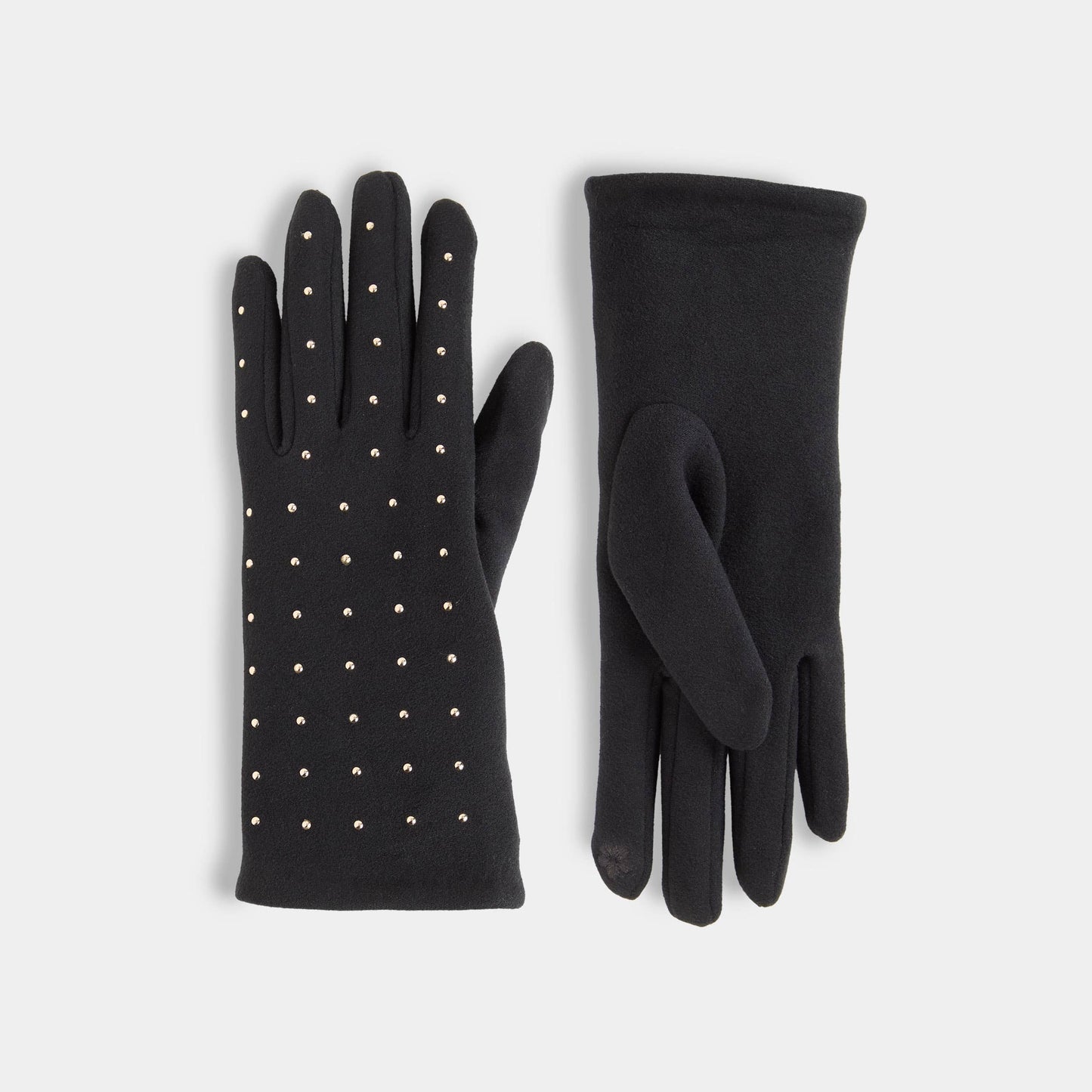 Studded Touchscreen Gloves