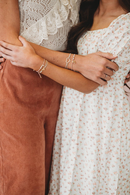 "Mother/Daughter"  Hair Tie Bracelets