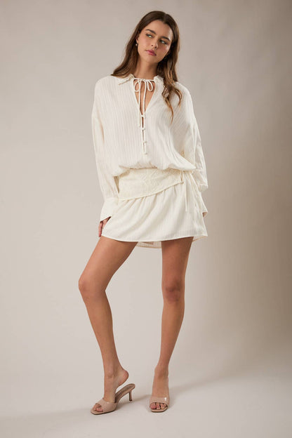 Low Waist Shirt Dress