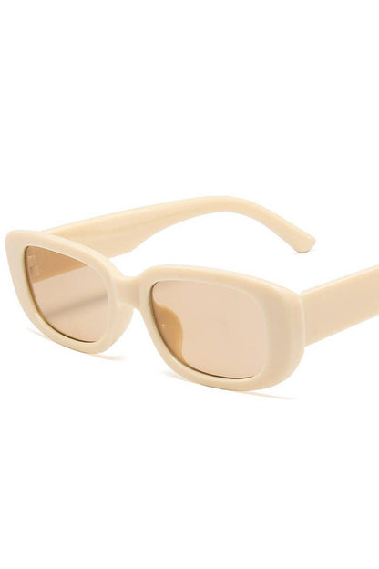 Trendy Small Square Sunglasses for Women, UV400_CWASG0071: BEIGE / (OS) 1