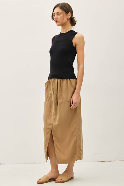Classic Crew Neck Sleeveless Tank