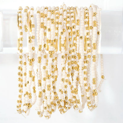 Stretch Beaded Solid Game Day Bracelets