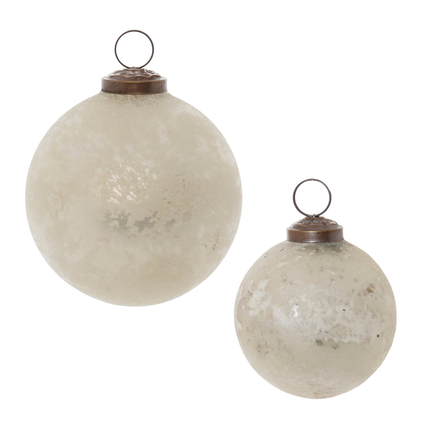 Ball Ornament -  3"D, 4"D Glass