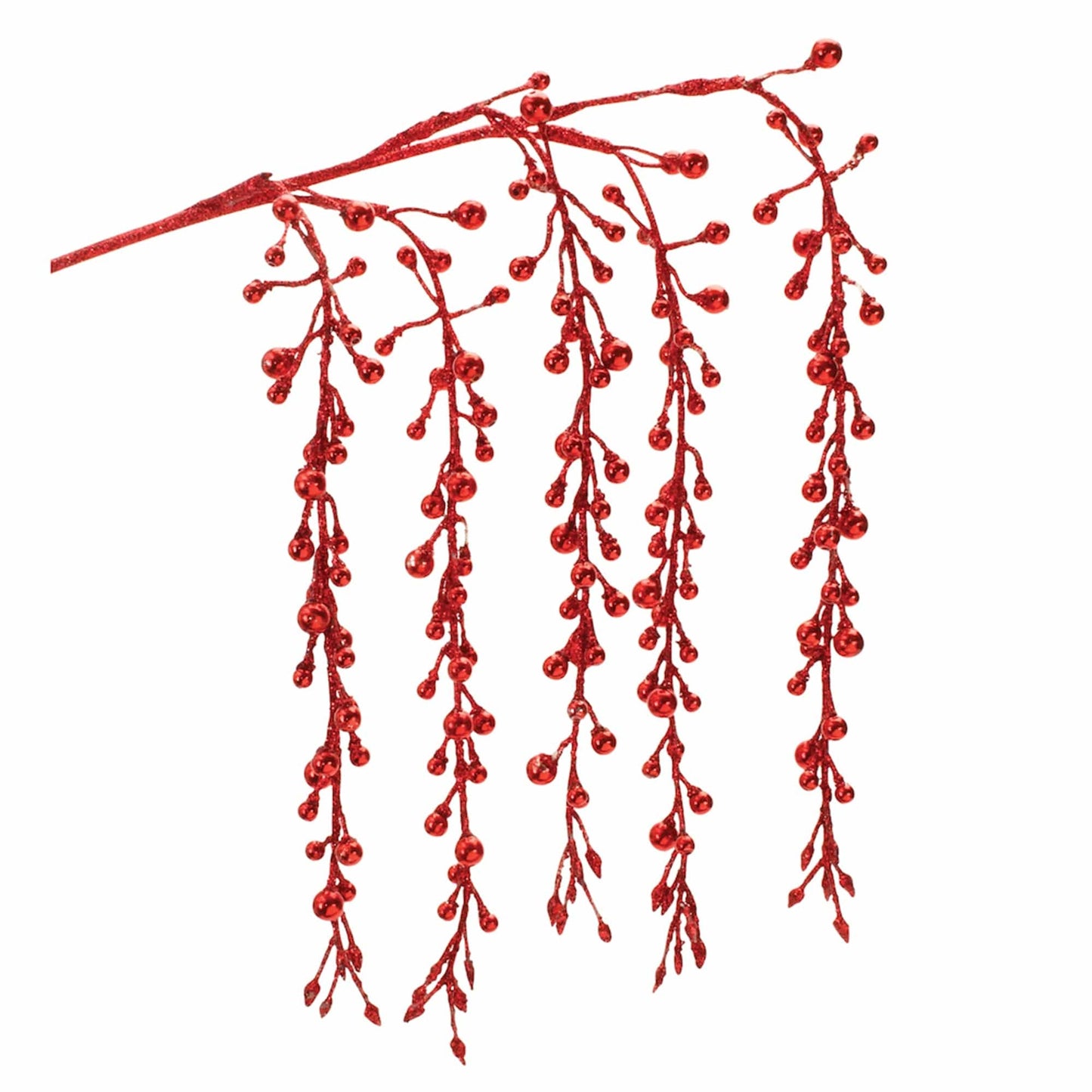 Hanging Berry Branch 26”H Plastic
