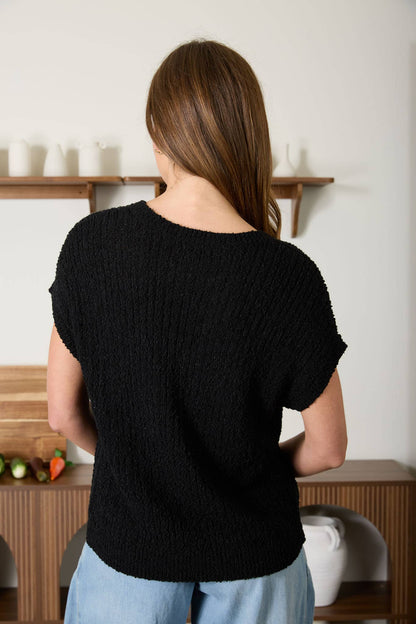 Button Knit Sweater