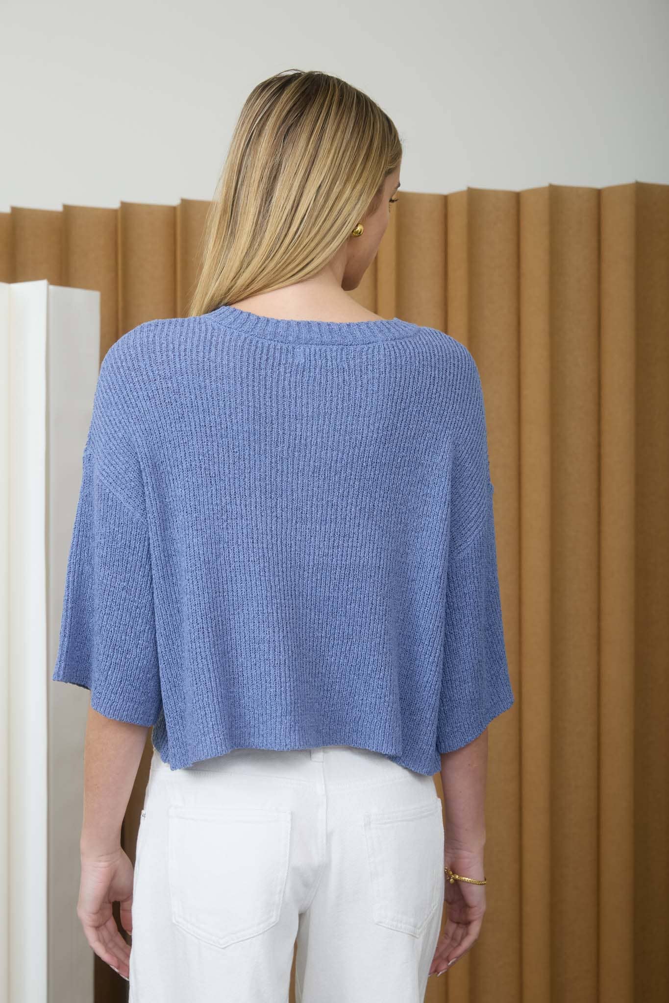 Boxy Short Sleeve Button Down