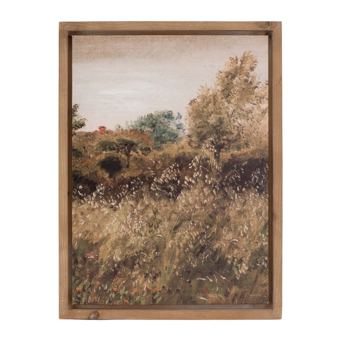 Landscape Print Wood and Canvas - 2 styles