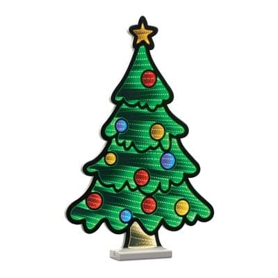 Christmas Tree Ekkolight 23.5”H Acrylic UL Plug