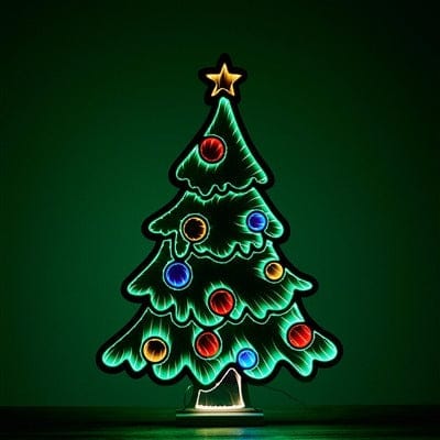 Christmas Tree Ekkolight 23.5”H Acrylic UL Plug