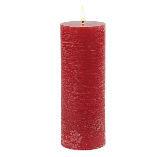 FIA Wick Candle RD 3"D x 8"H Wax/Plastic 2 C Batteries Not Included