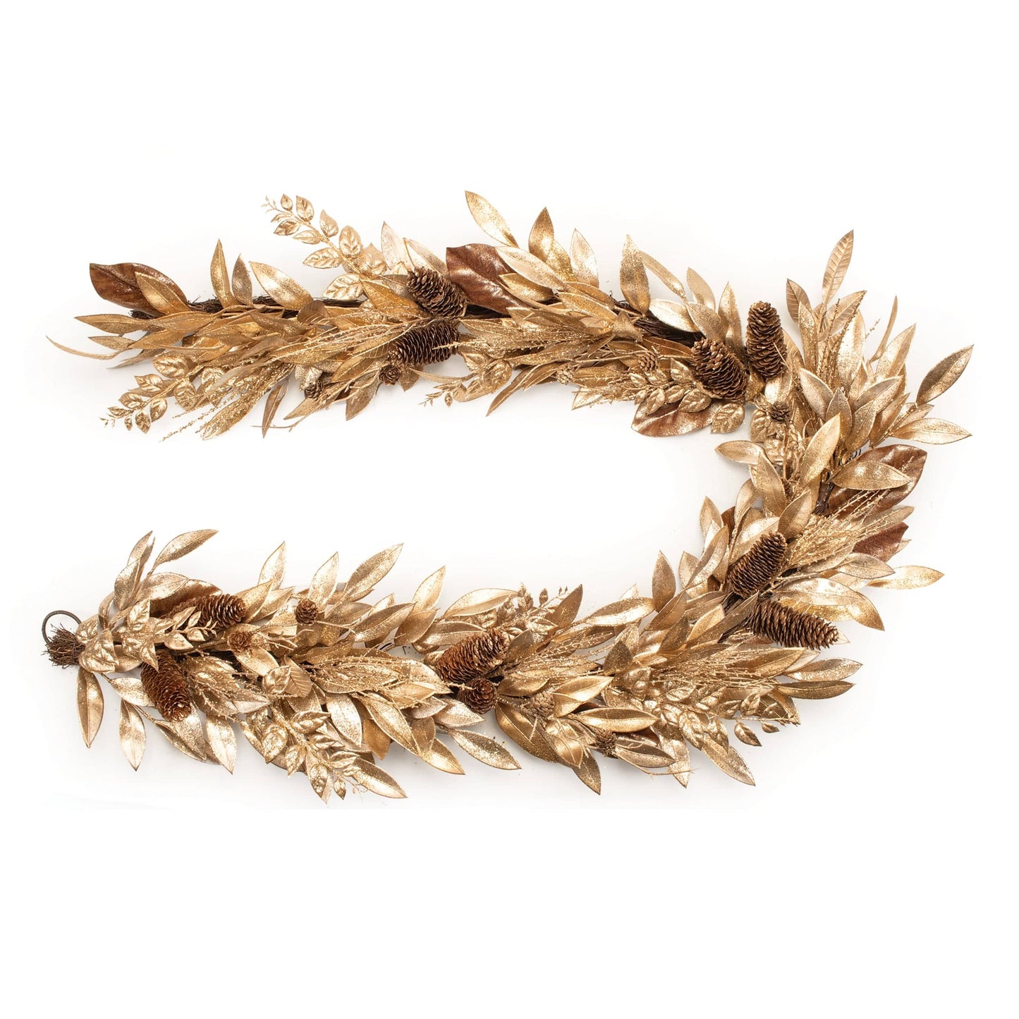 Mixed Bay Leaf Garland 5.5'L Plastic