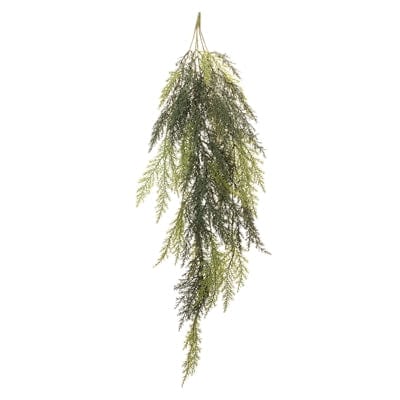Faux Cedar Hanging Vine 38”H
