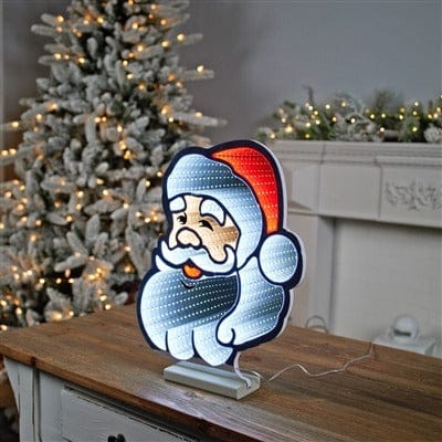 Santa Ekkolight 16”H Acrylic UL Plug