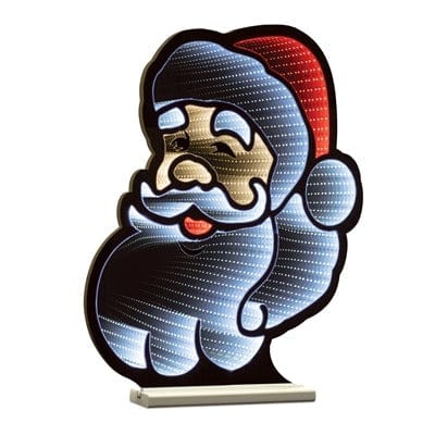 Santa Ekkolight 24”H Acrylic UL Plug