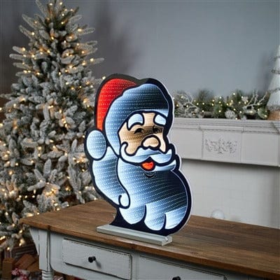 Santa Ekkolight 24”H Acrylic UL Plug