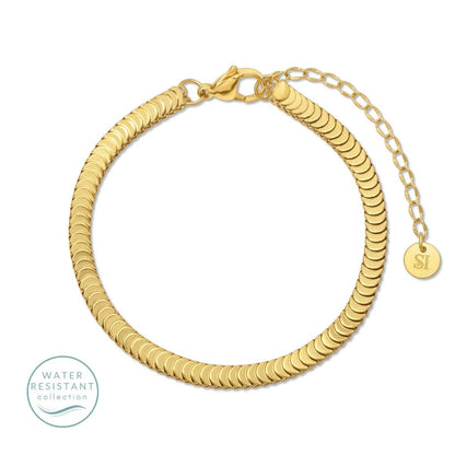 Many Moons Chain Bracelet, Water Resistant
