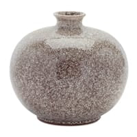 Brown Ceramic Glazed Vase