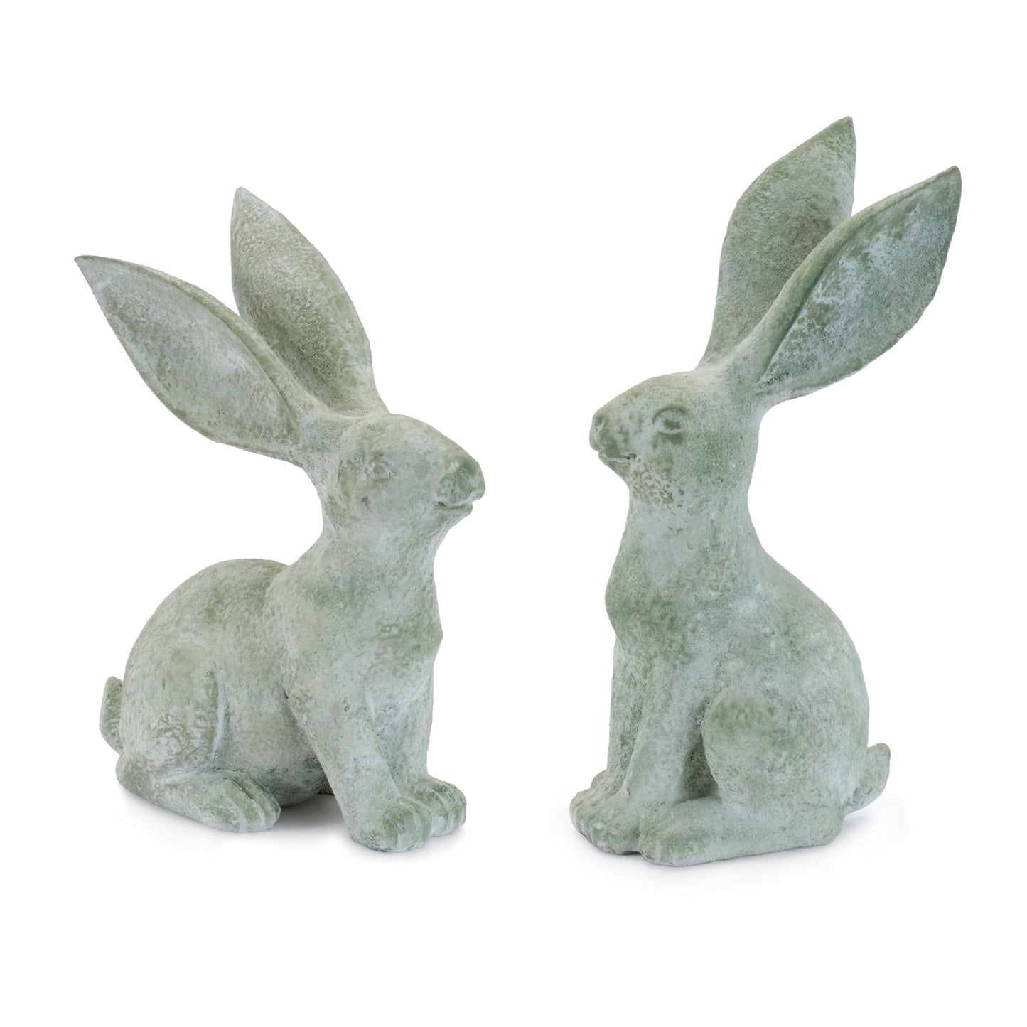 Resin Rabbit with Grey Concrete Finish (2 Styles)