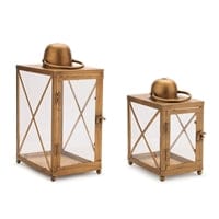 Lantern Metal/Glass