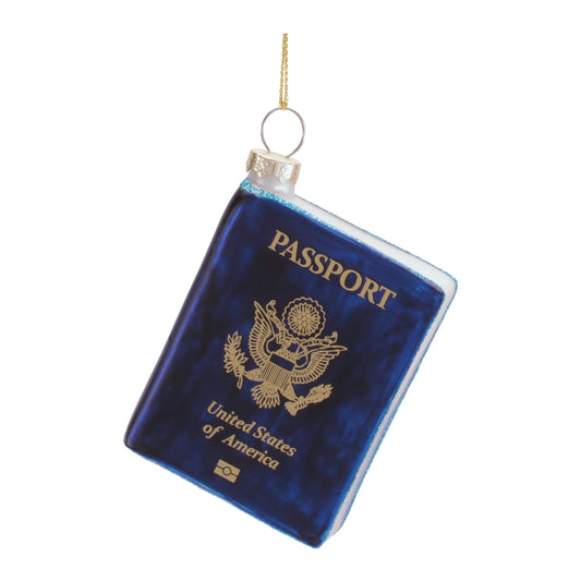 Passport Ornament 3"