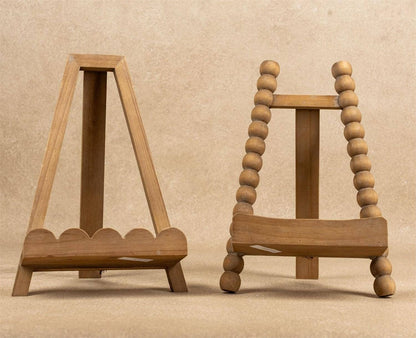 Cottage Wood Easel (2 Styles) (Pk/04 Ast)