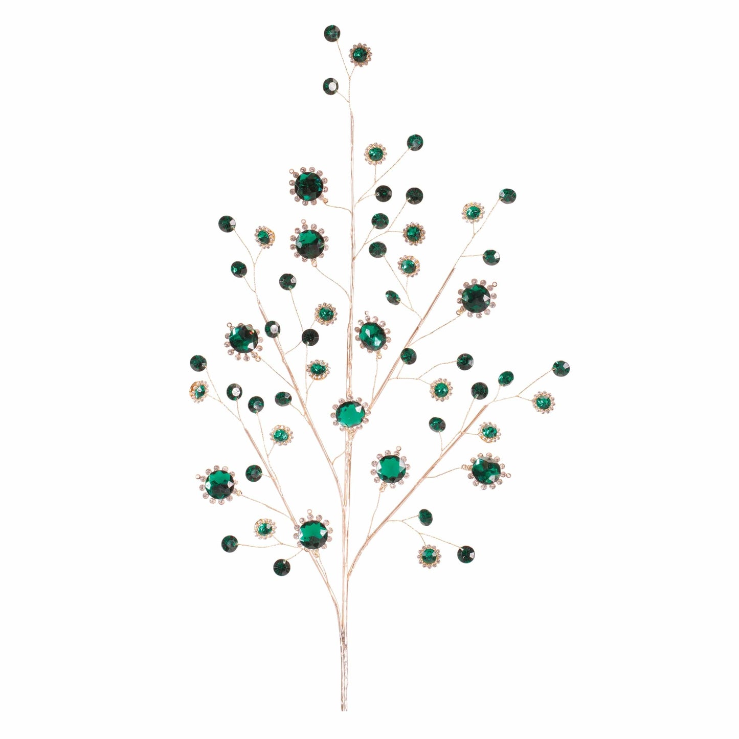 Emerald Jewel Spray 27.5”H