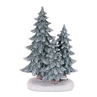 Triple Tree 8.5”H Resin