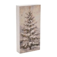 Tree Block Sign 5"L x 10"H MDF