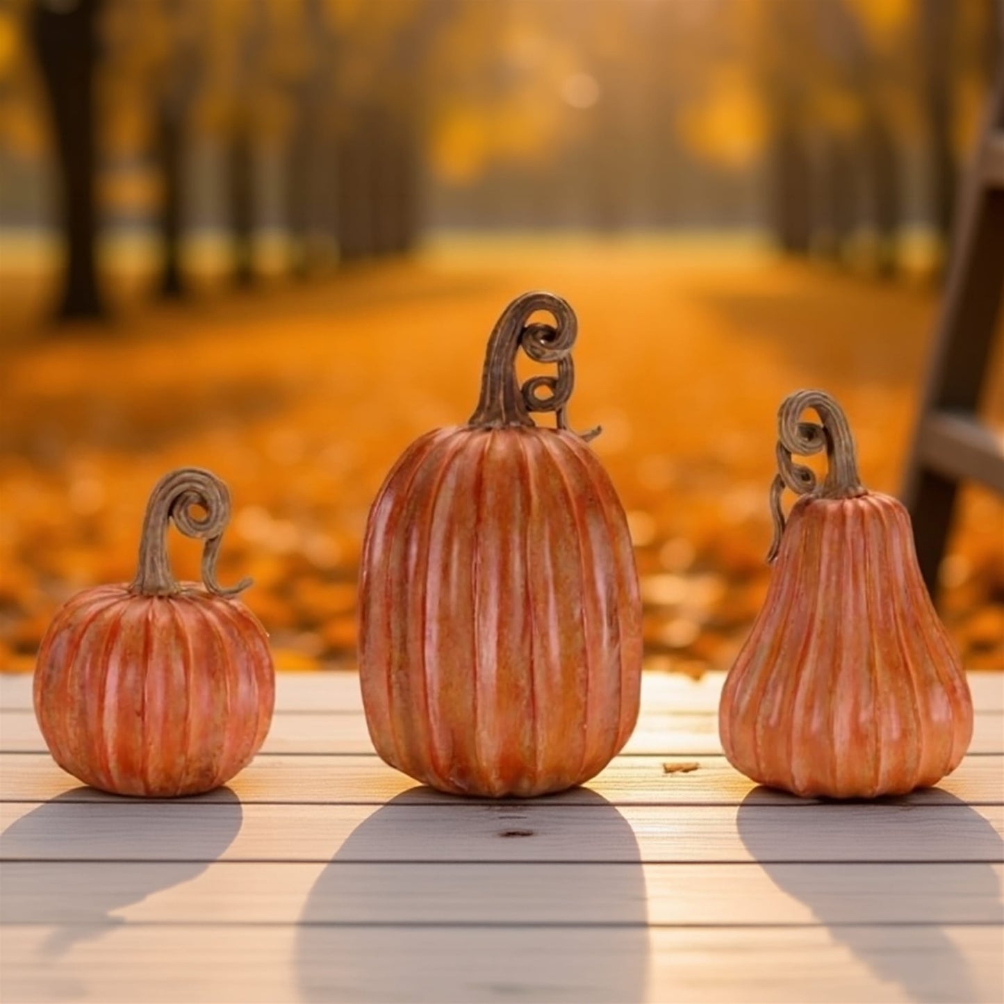 Resin Pumpkin - 3 sizes available