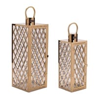 Lantern Stainless Steel/Glass