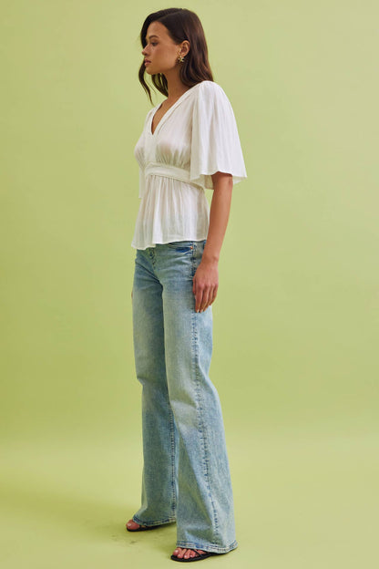 Kimono Sleeve Blouse
