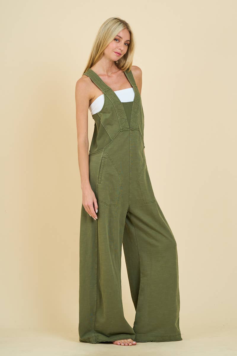 Vintage Wide Jumpsuit