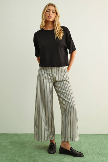 Short Sleeve Knitted Top