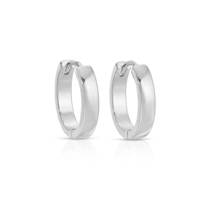 Classic Flat Huggies Earrings