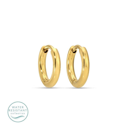 Everyday Huggie Earrings, Water Resistant