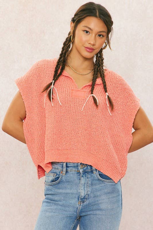 Lightweight Short Sleeve Sweater