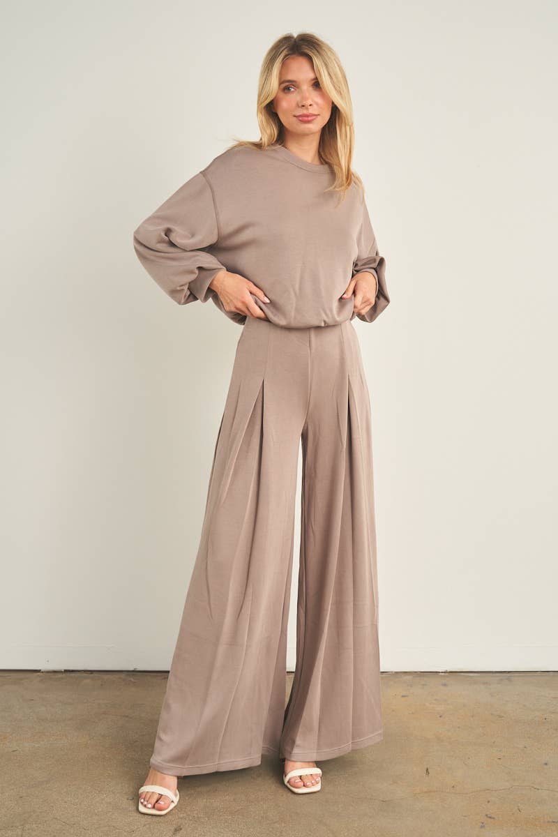 6807-Wide Palazzo Pants