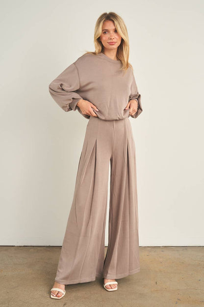 6807-Wide Palazzo Pants