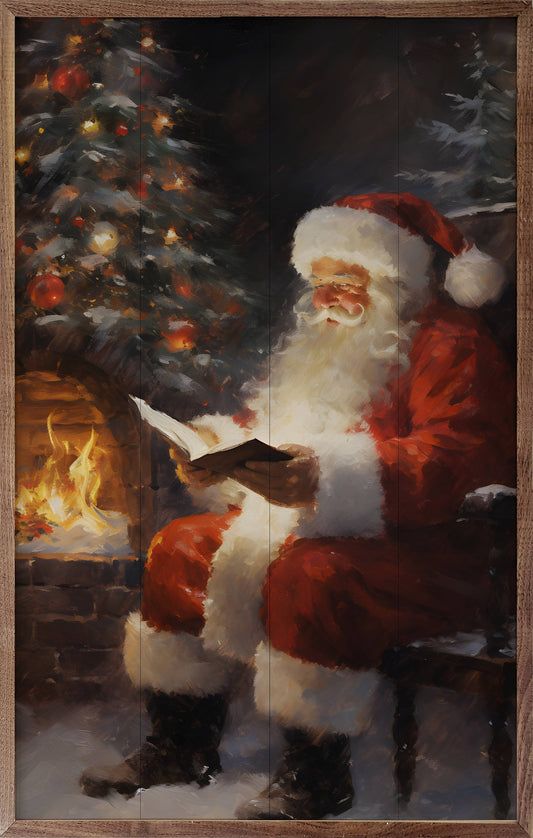 Reading By The Fire By Petals Prints Designs Art Print