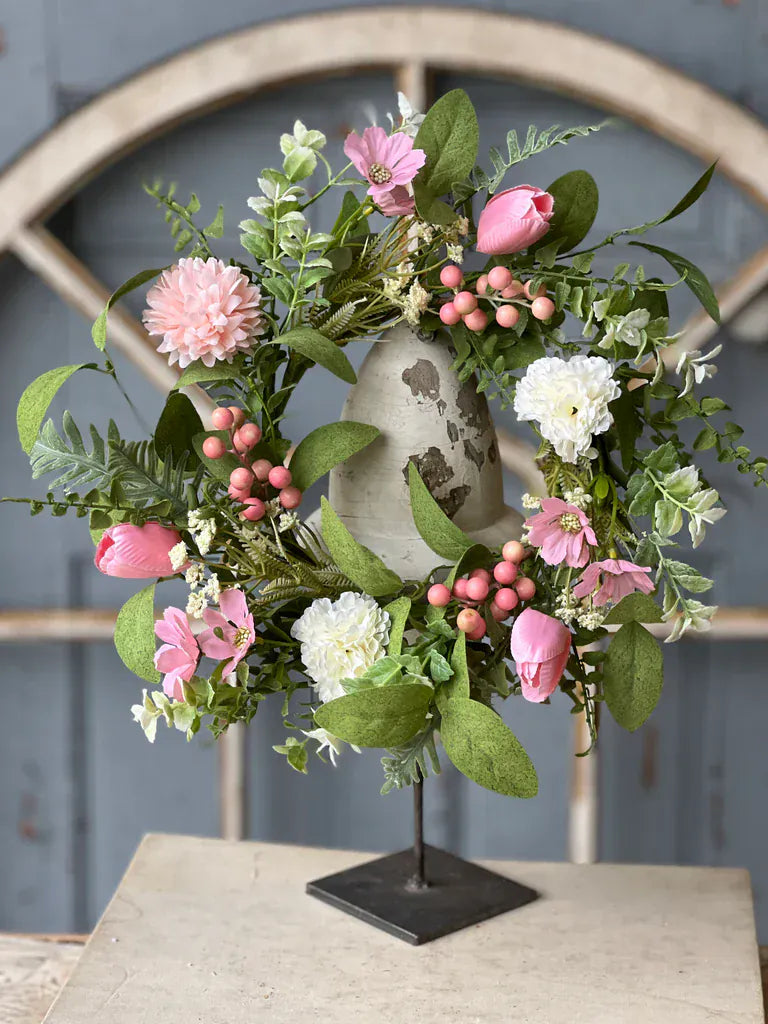 Promisary Blooms Candle Ring | 13"